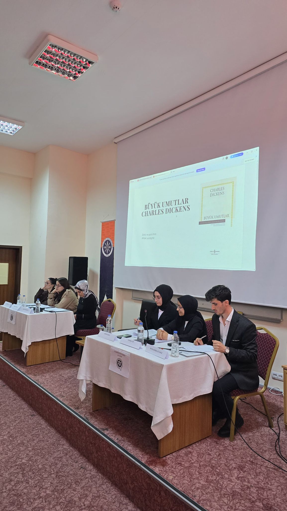 İngilizce Konuşma Kulübü ile Rus Dili ve Kültürü Topluluğu Tarafından Ortak Panel Düzenlendi